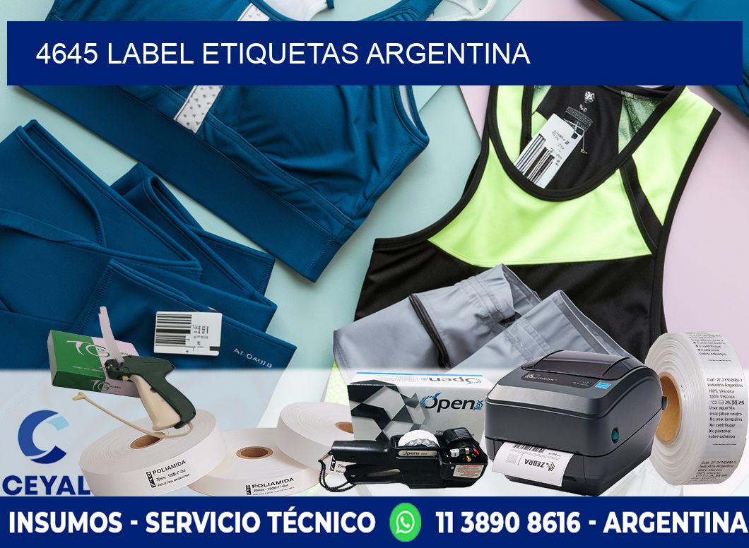 4645 LABEL ETIQUETAS ARGENTINA