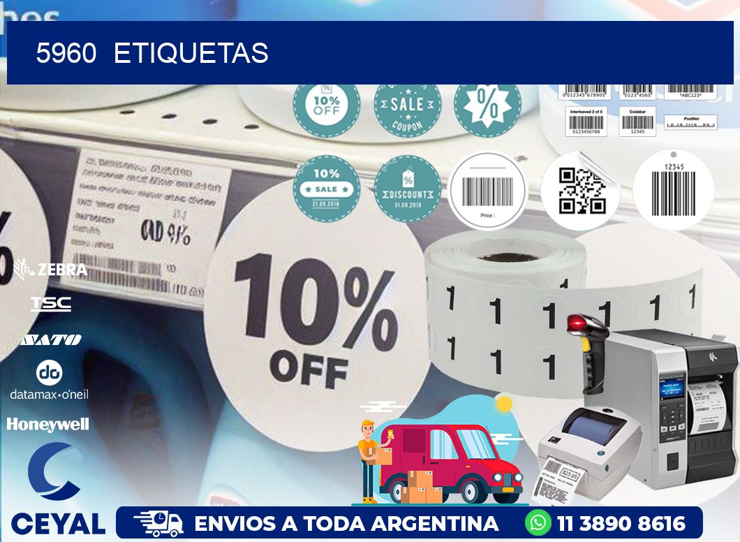 5960  ETIQUETAS