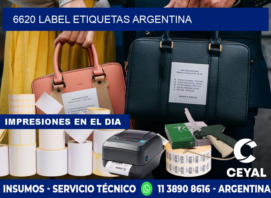 6620 LABEL ETIQUETAS ARGENTINA