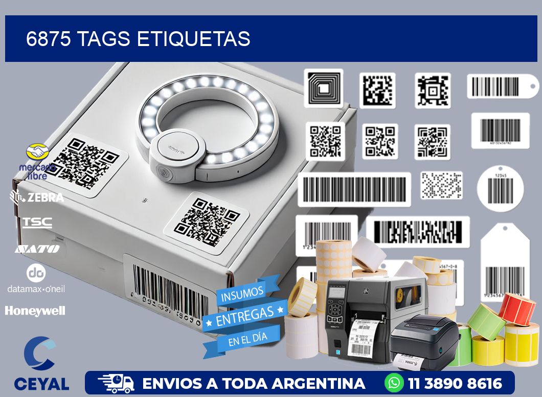 6875 TAGS ETIQUETAS