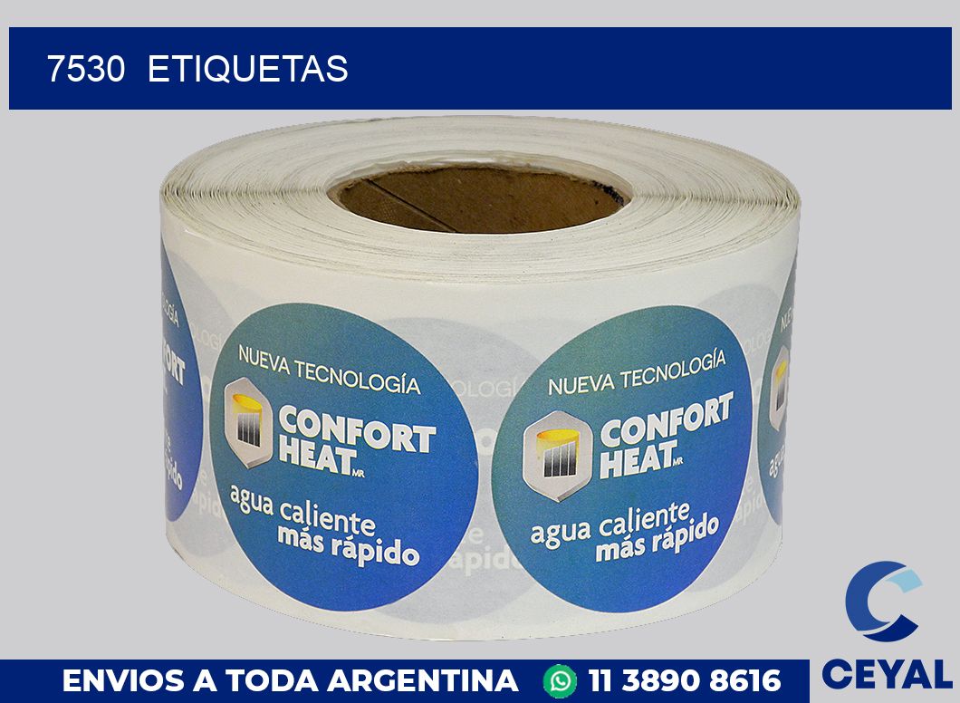 7530  ETIQUETAS