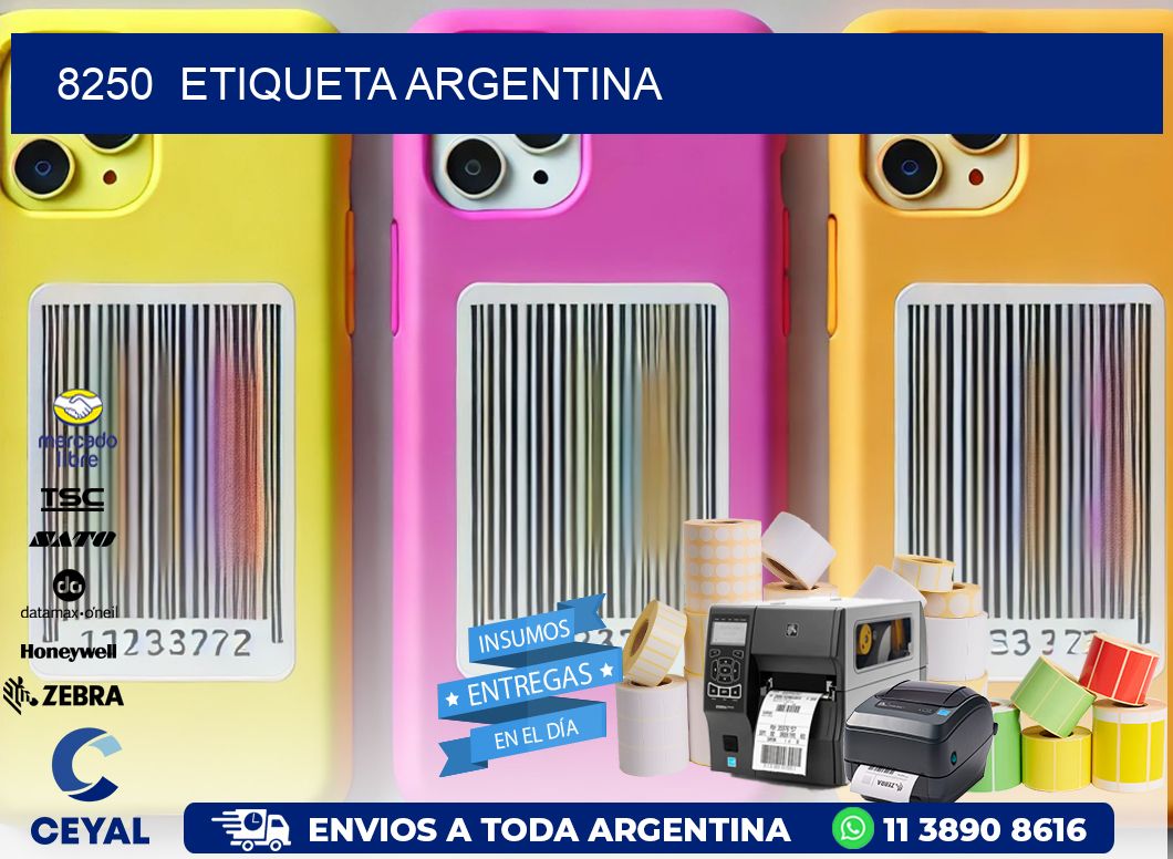 8250  ETIQUETA ARGENTINA