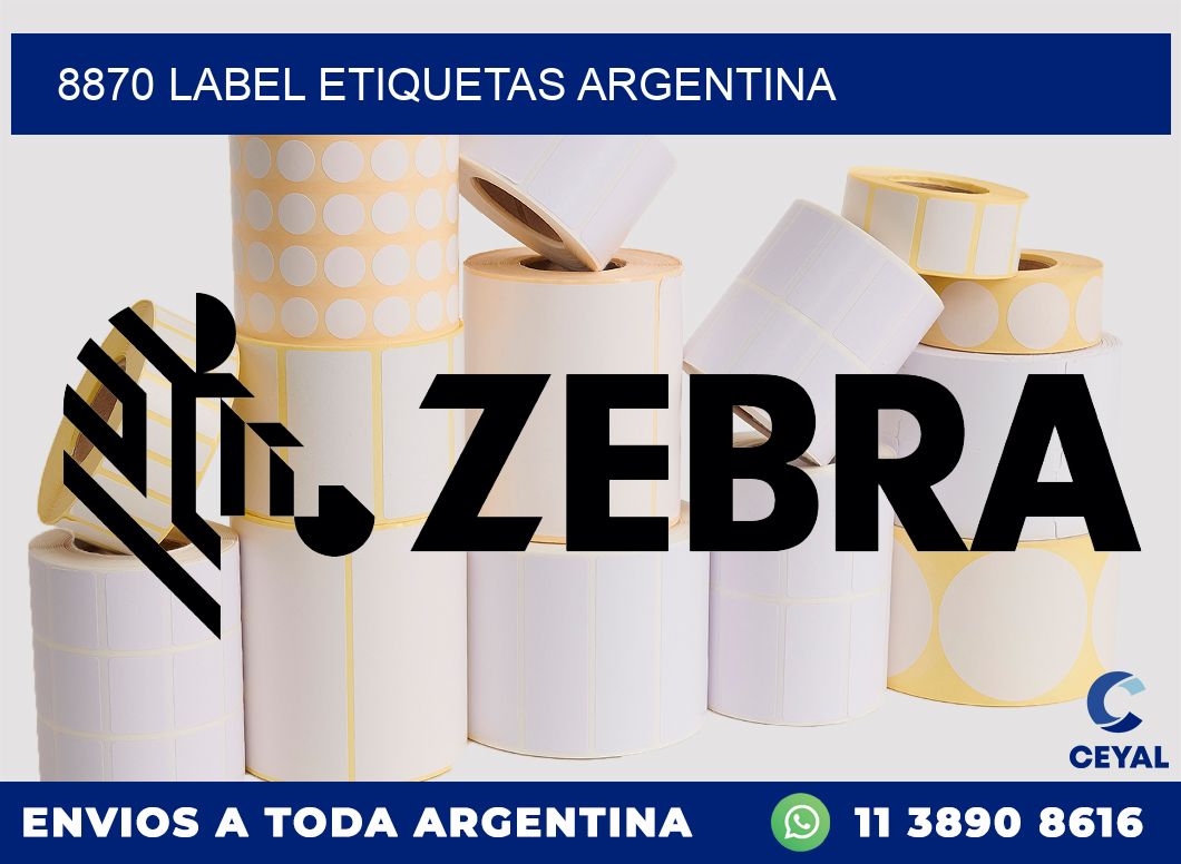 8870 LABEL ETIQUETAS ARGENTINA