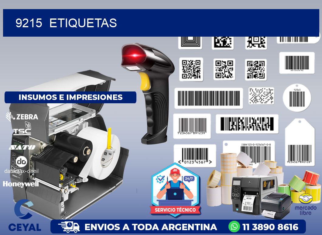 9215  ETIQUETAS