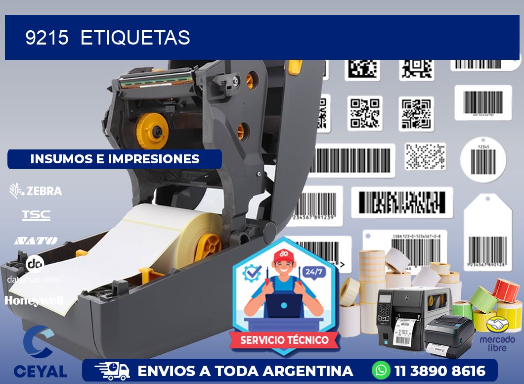 9215  ETIQUETAS