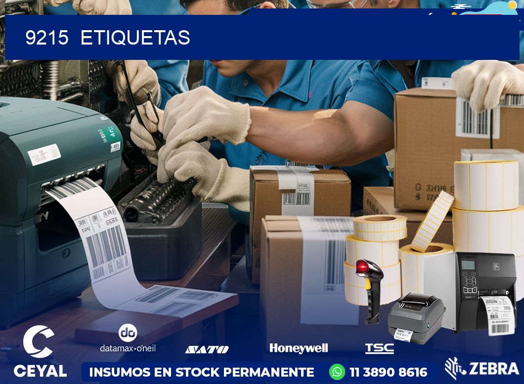 9215  ETIQUETAS