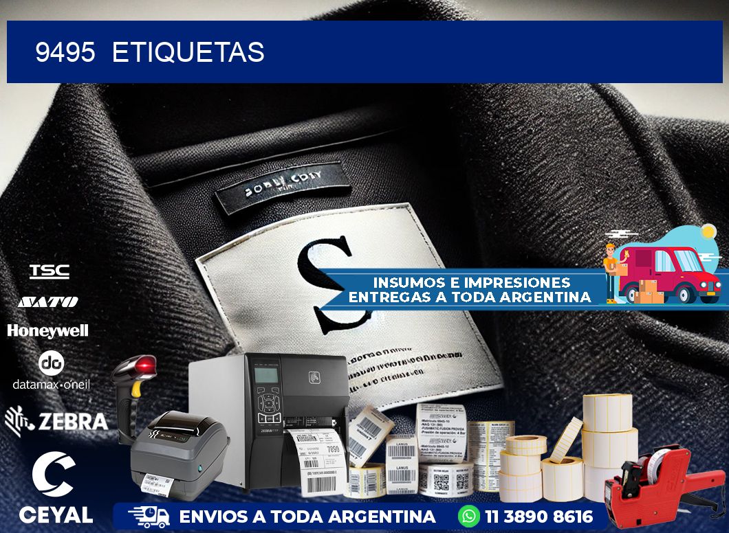 9495  ETIQUETAS