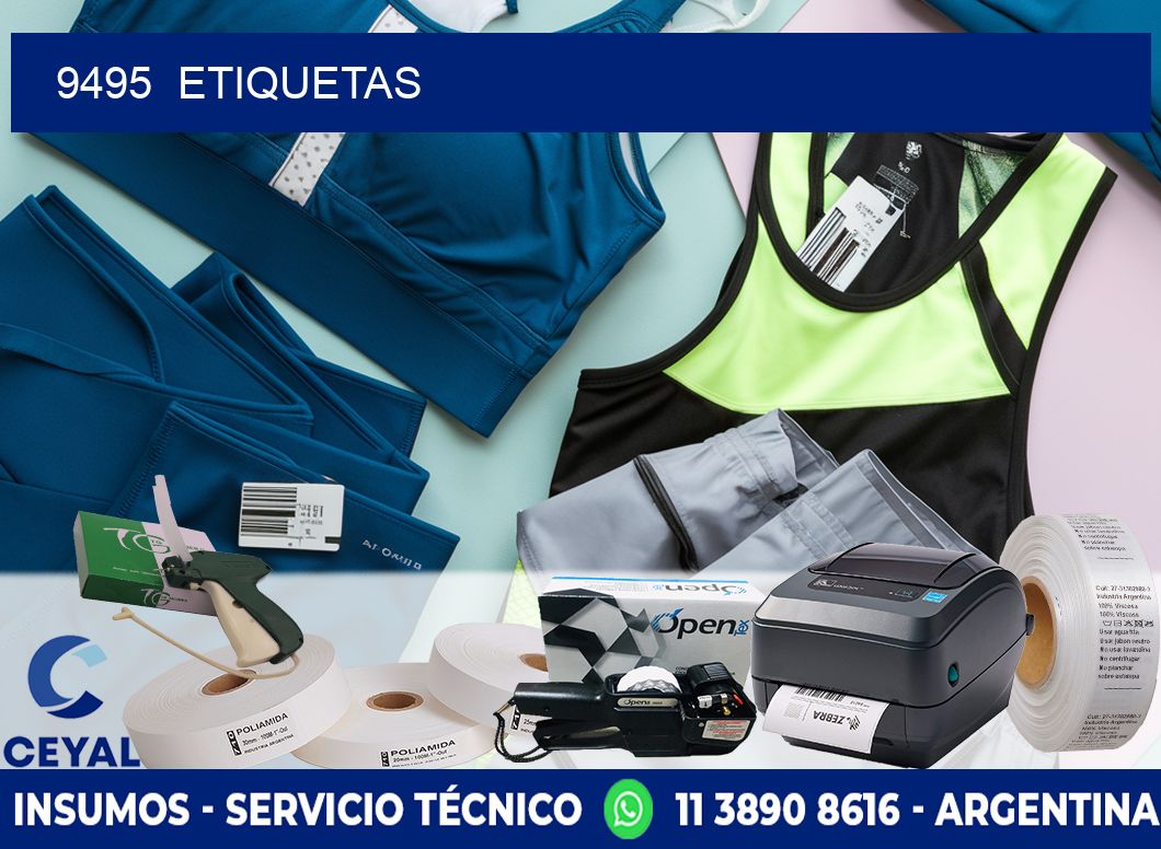9495  ETIQUETAS
