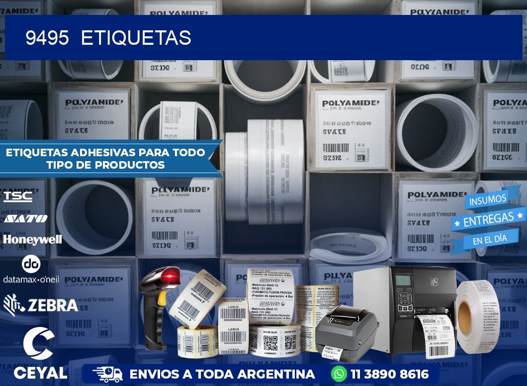 9495  ETIQUETAS