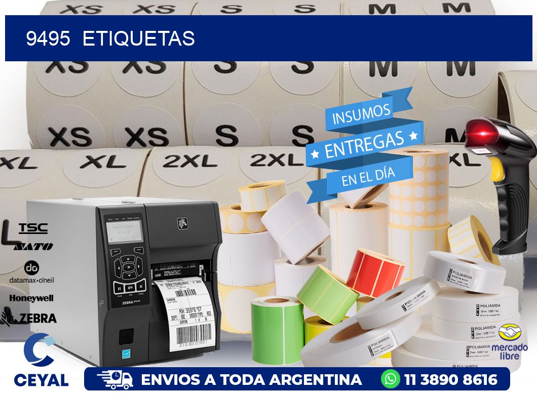 9495  ETIQUETAS