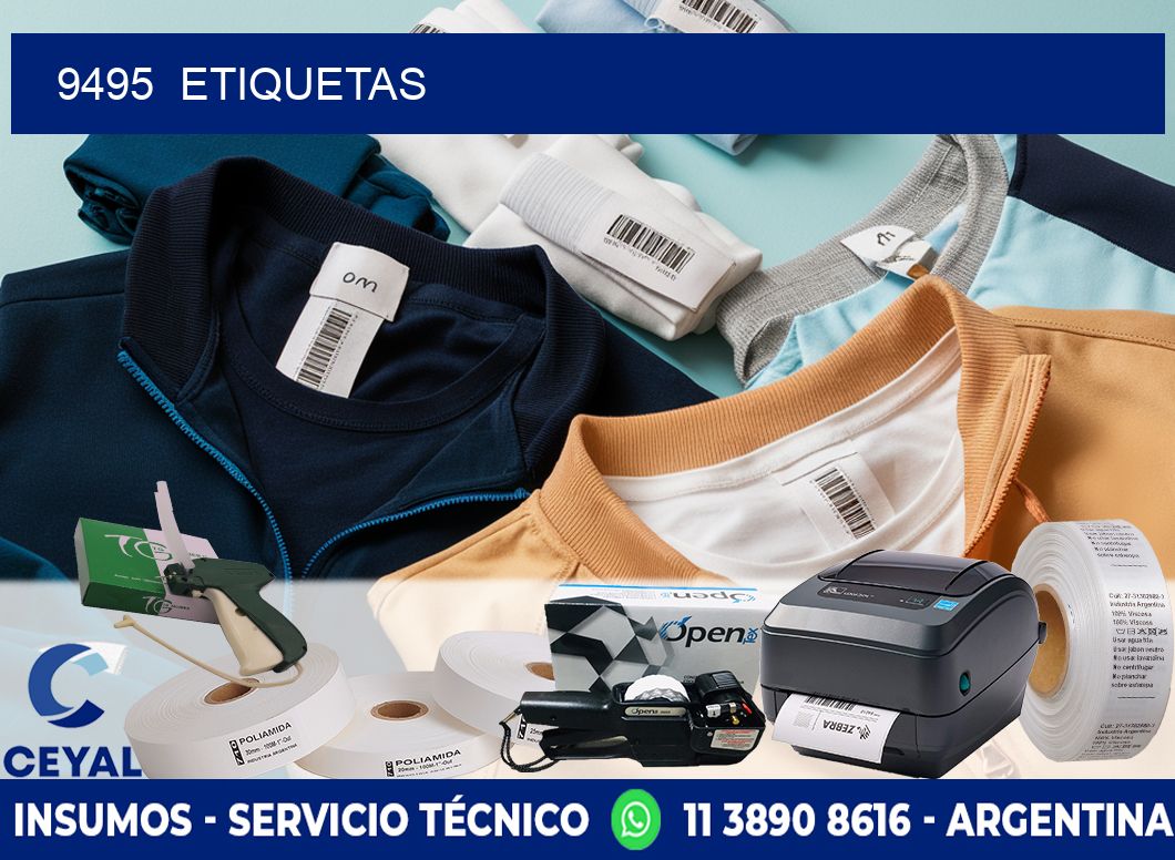 9495  ETIQUETAS