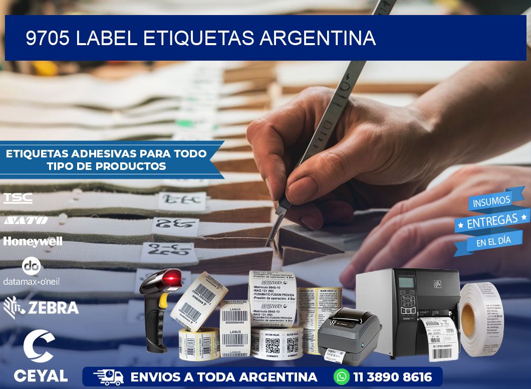9705 LABEL ETIQUETAS ARGENTINA