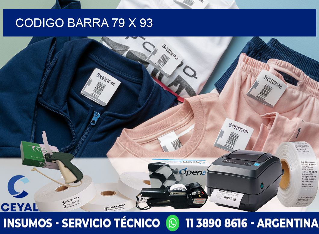CODIGO BARRA 79 x 93