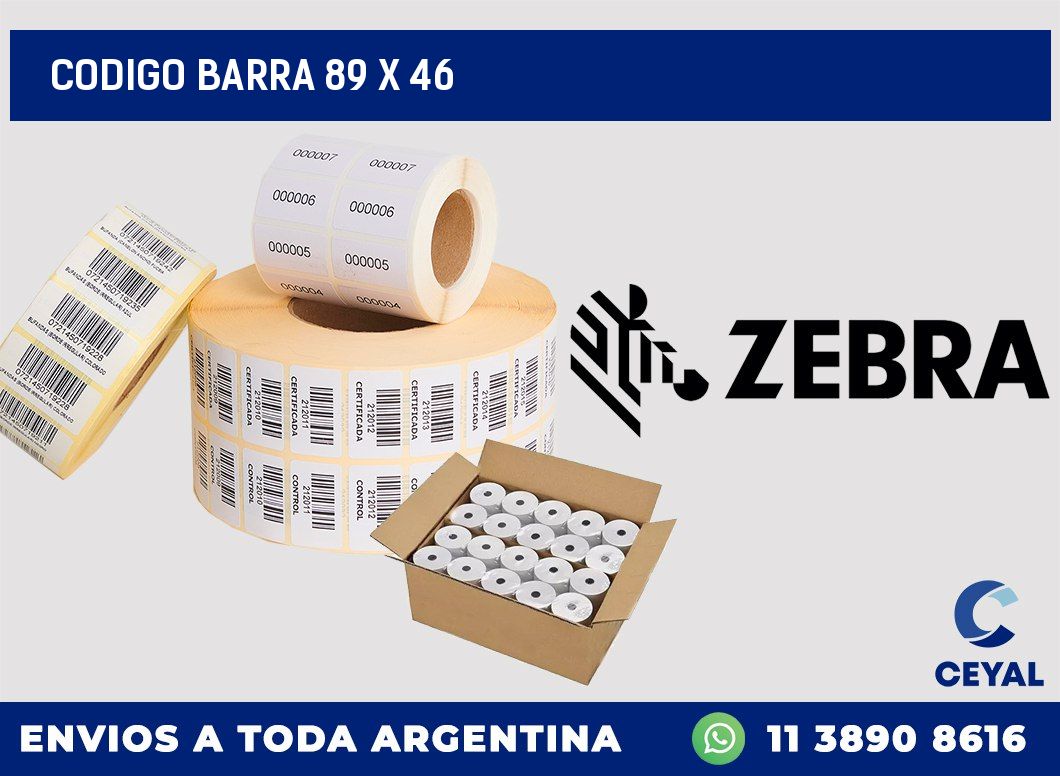 CODIGO BARRA 89 x 46