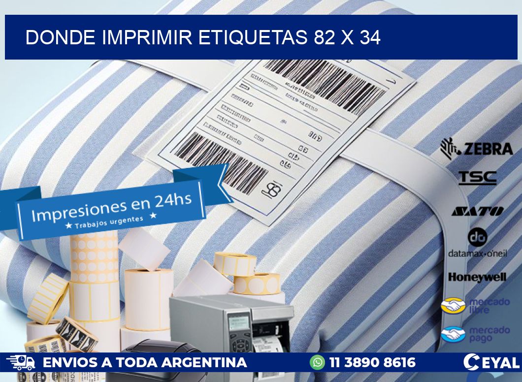DONDE IMPRIMIR ETIQUETAS 82 x 34