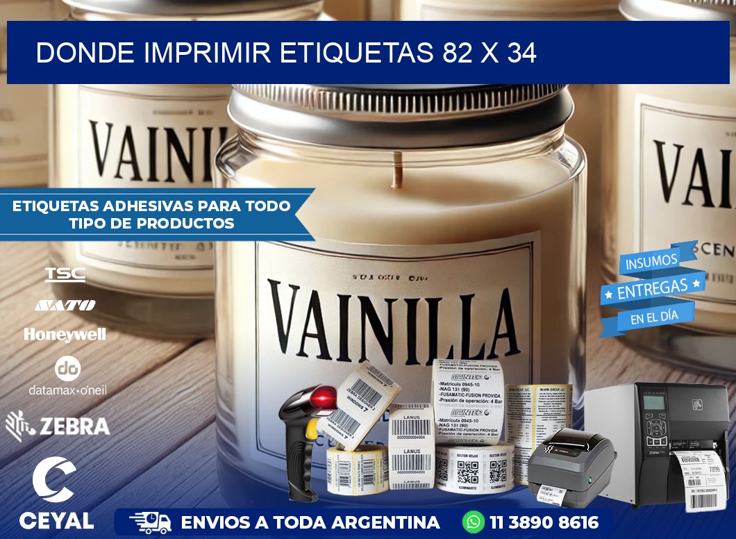 DONDE IMPRIMIR ETIQUETAS 82 x 34