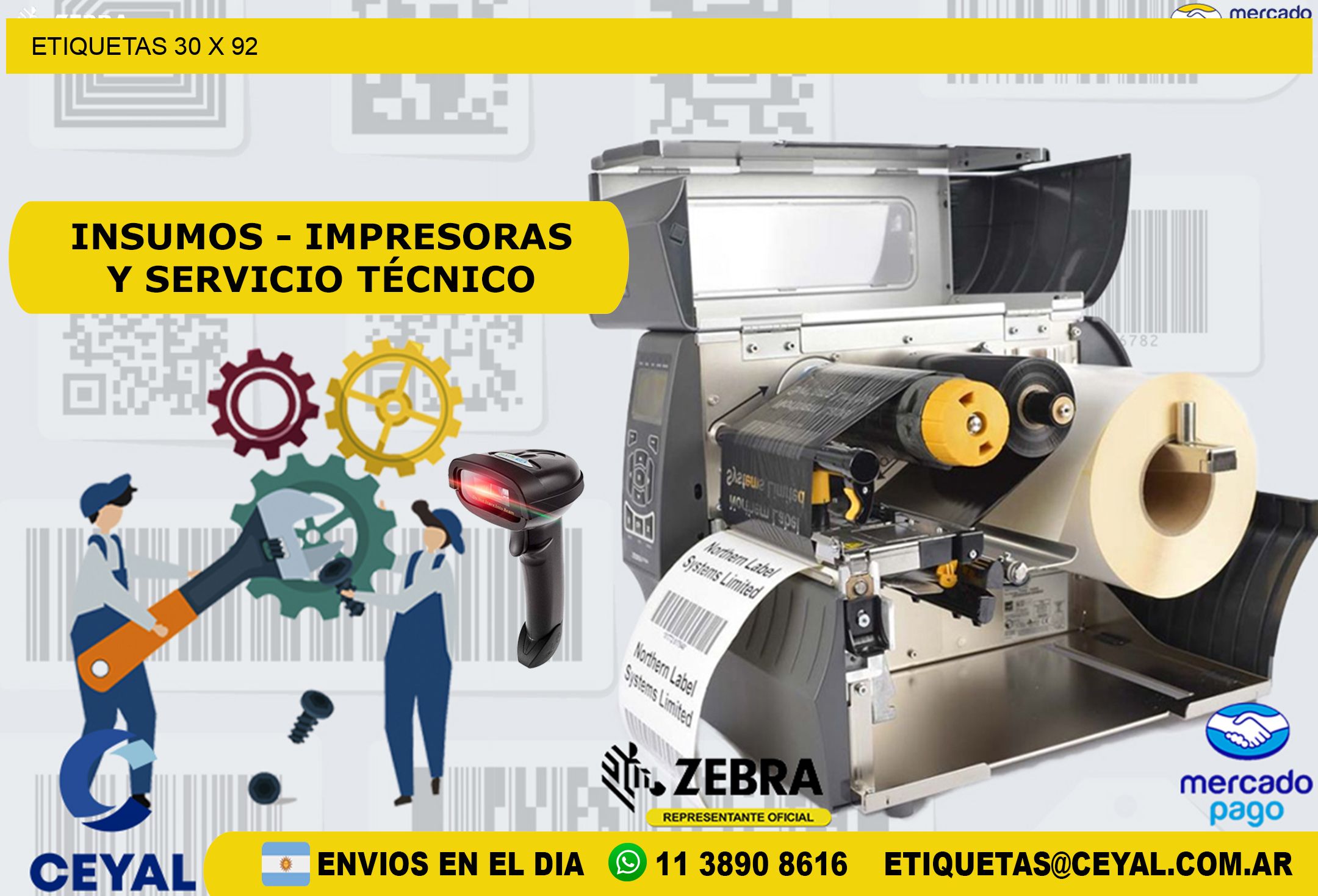ETIQUETAS 30 x 92