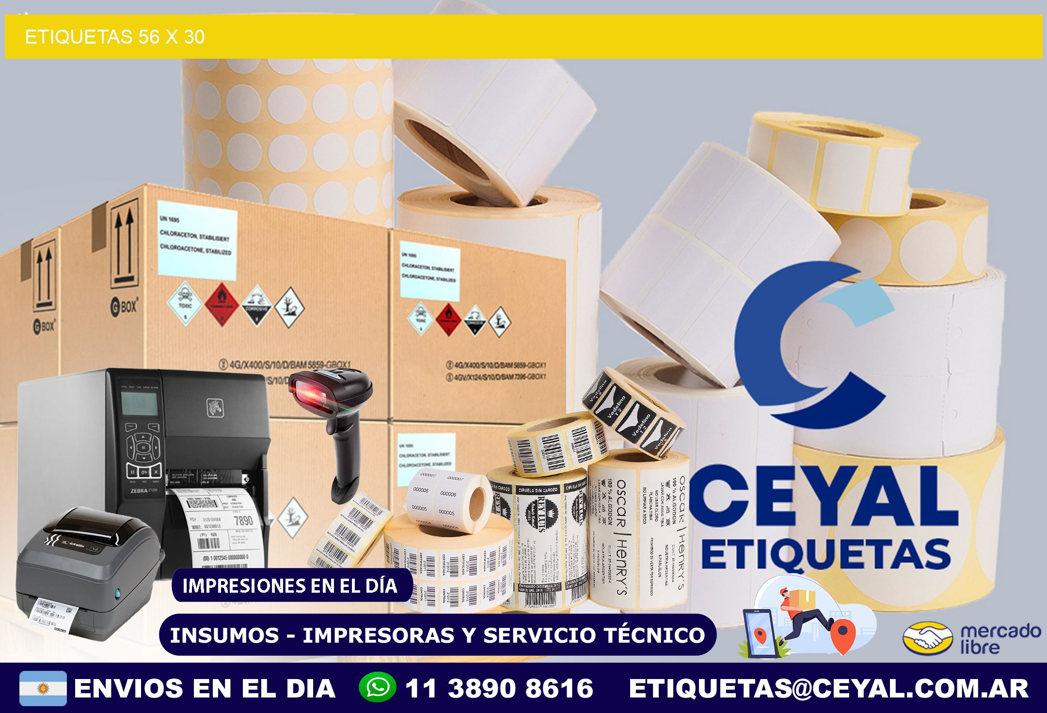 ETIQUETAS 56 x 30
