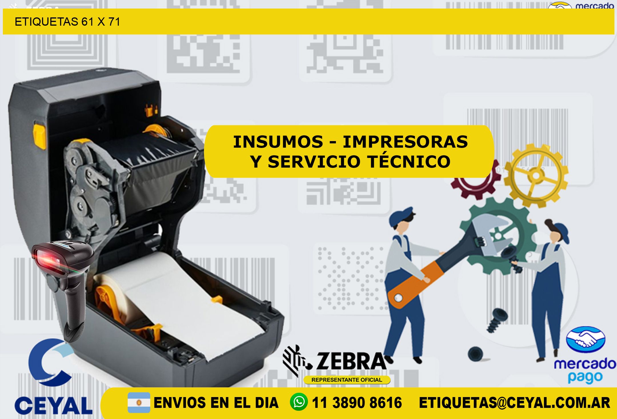 ETIQUETAS 61 x 71