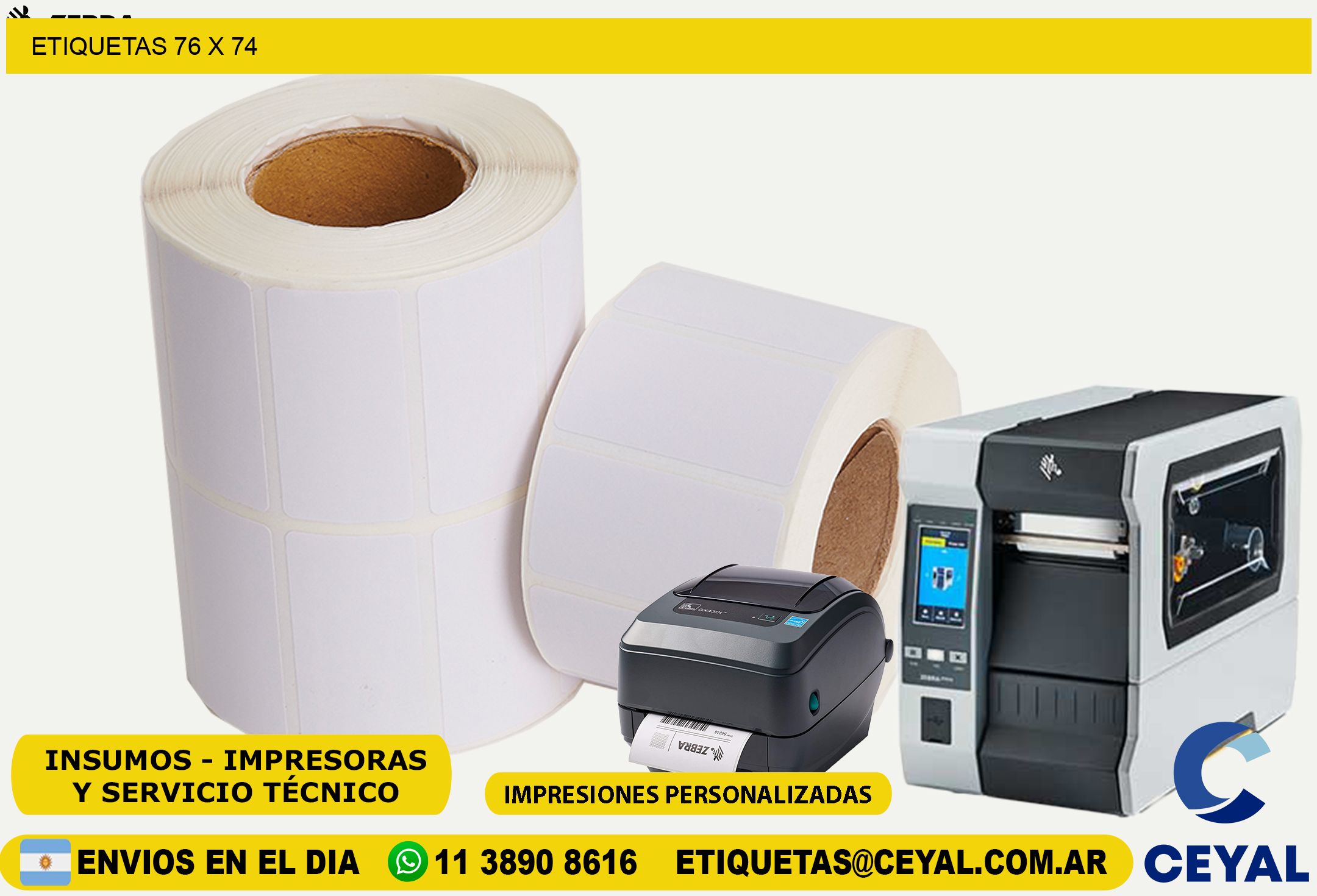 ETIQUETAS 76 x 74