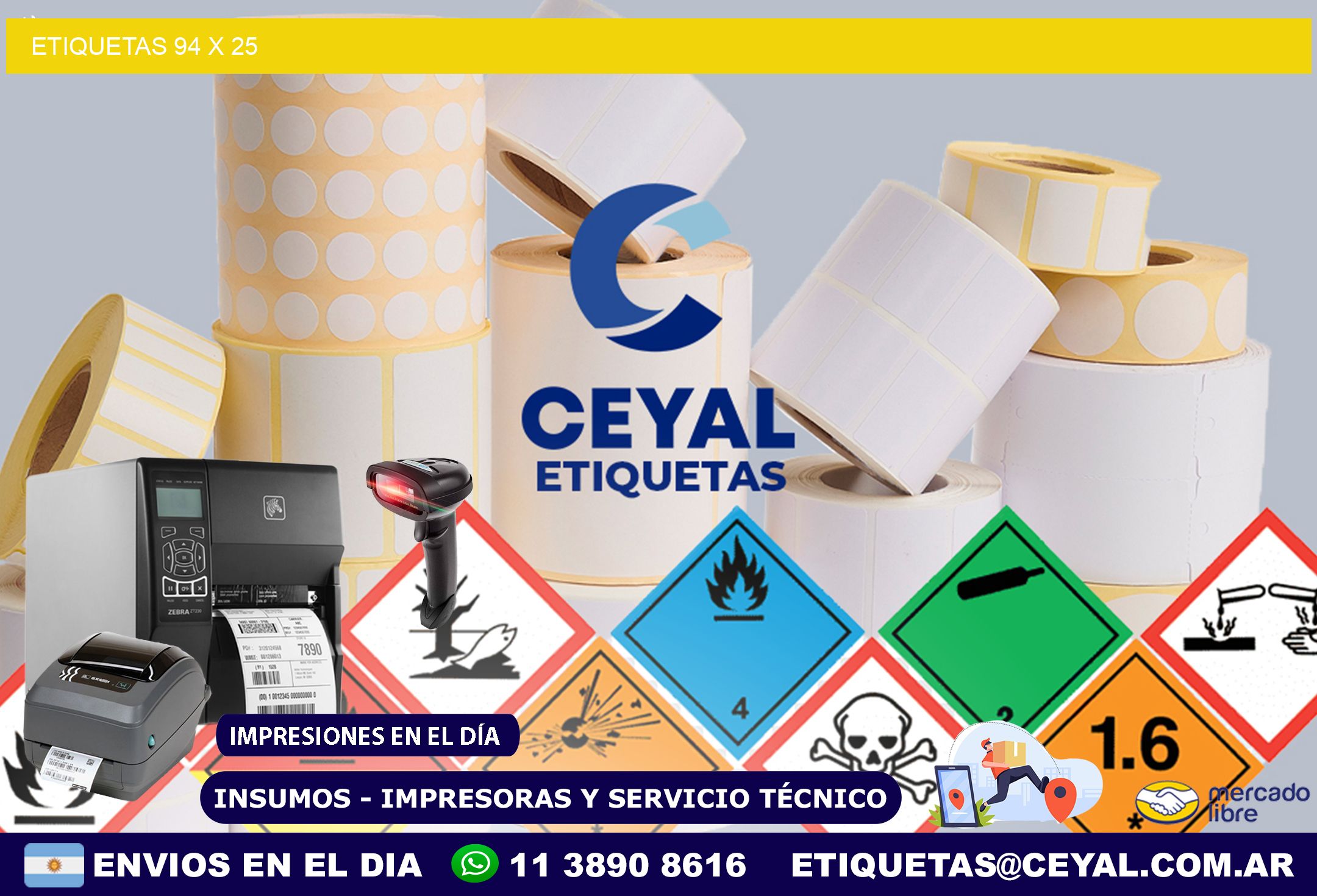 ETIQUETAS 94 x 25