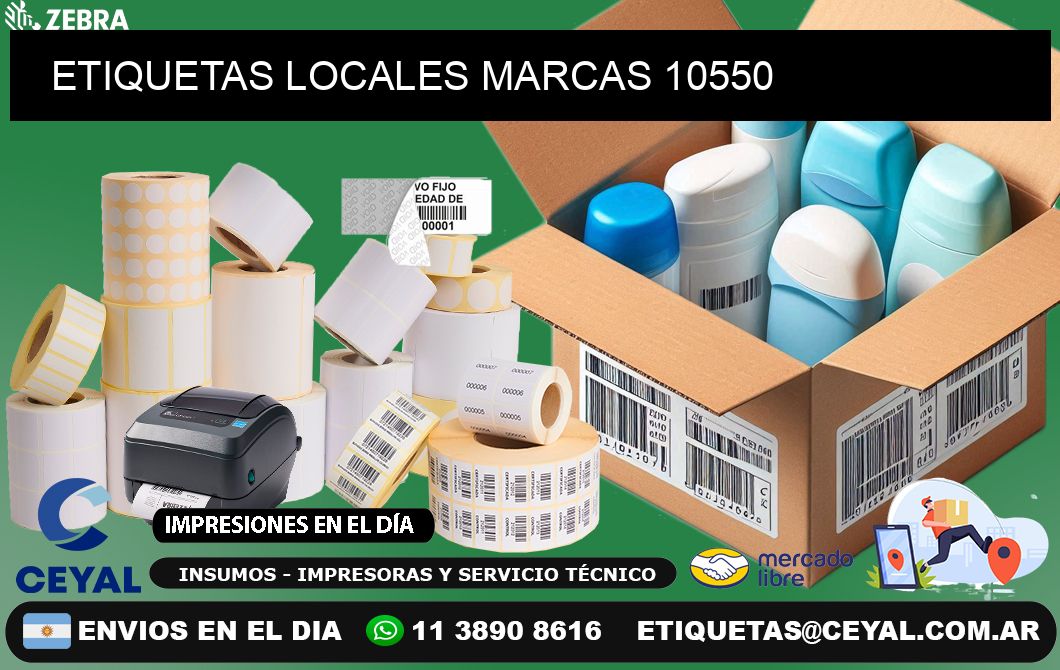 ETIQUETAS LOCALES MARCAS 10550