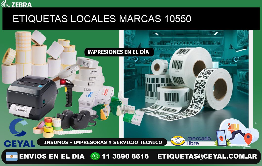 ETIQUETAS LOCALES MARCAS 10550