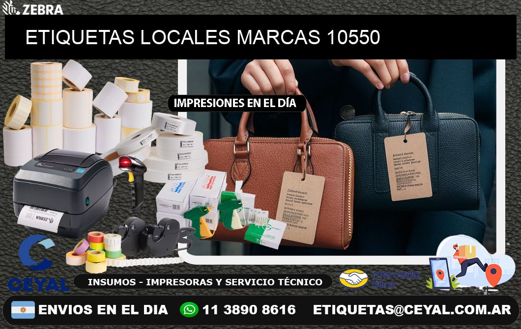 ETIQUETAS LOCALES MARCAS 10550