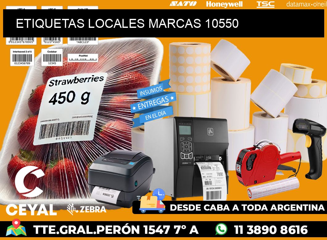 ETIQUETAS LOCALES MARCAS 10550