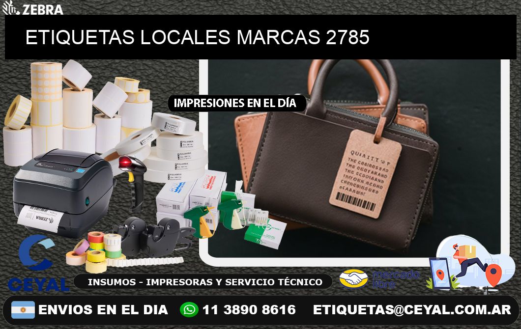 ETIQUETAS LOCALES MARCAS 2785