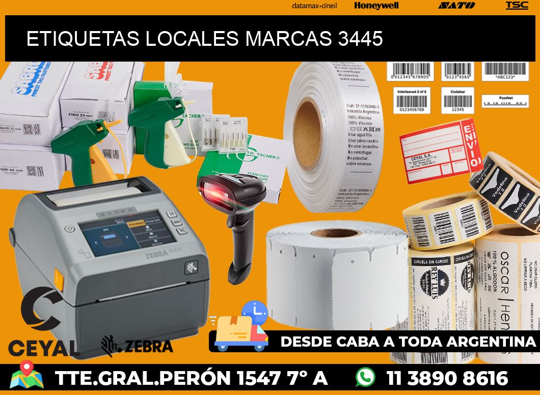 ETIQUETAS LOCALES MARCAS 3445