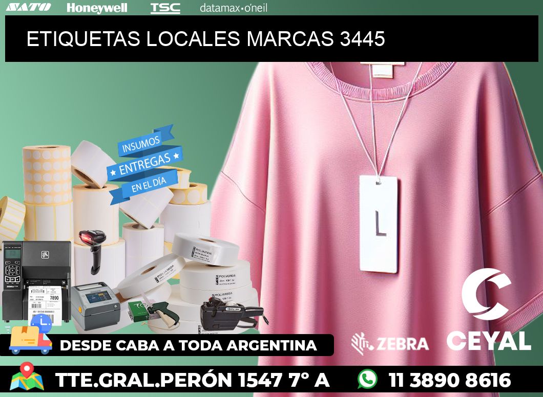 ETIQUETAS LOCALES MARCAS 3445