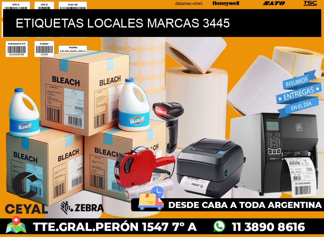 ETIQUETAS LOCALES MARCAS 3445