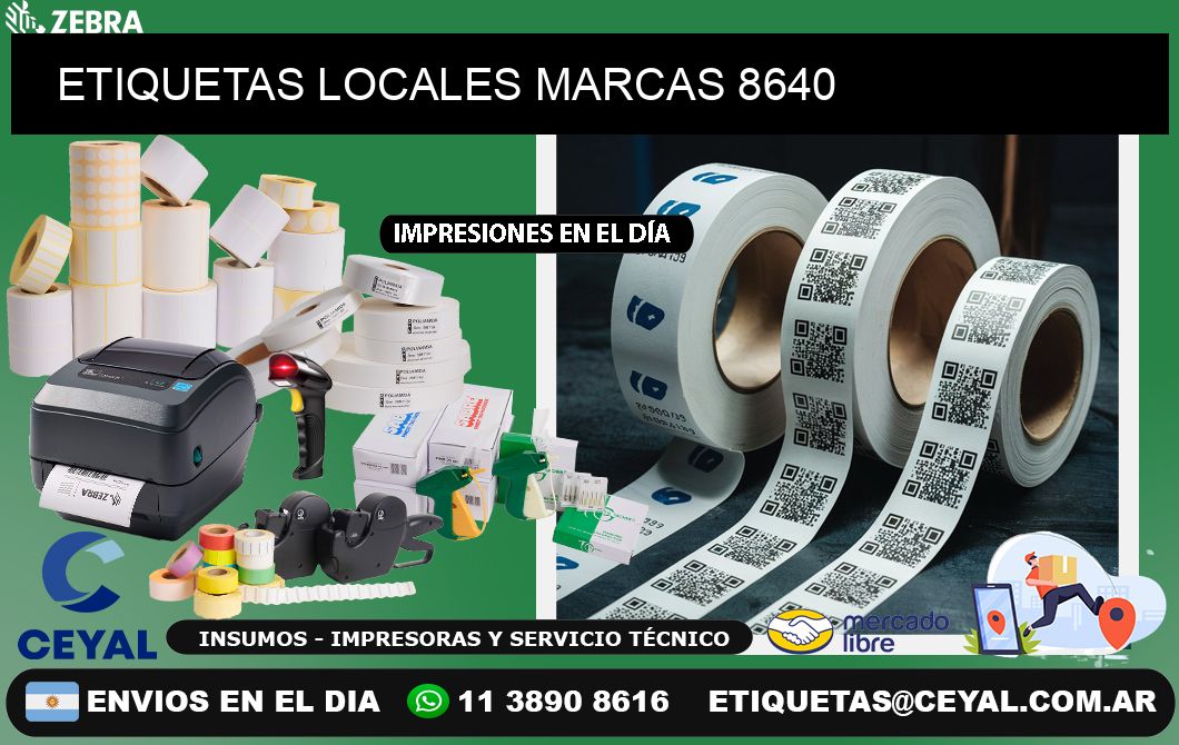 ETIQUETAS LOCALES MARCAS 8640