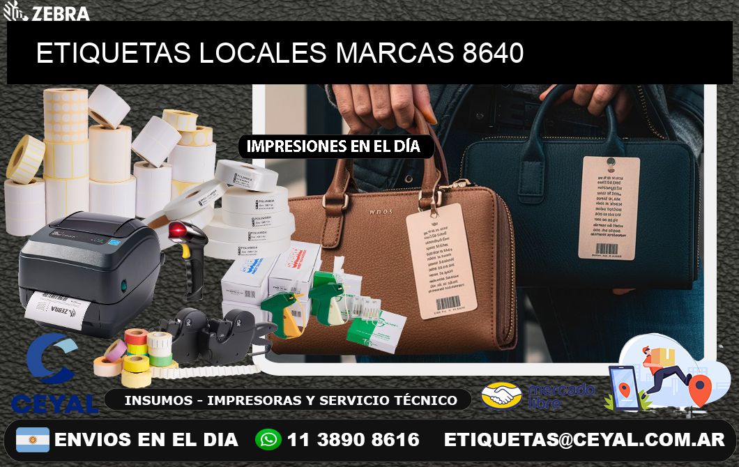 ETIQUETAS LOCALES MARCAS 8640