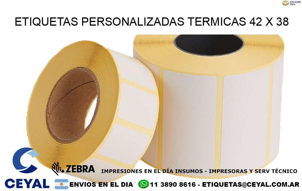 ETIQUETAS PERSONALIZADAS TERMICAS 42 x 38