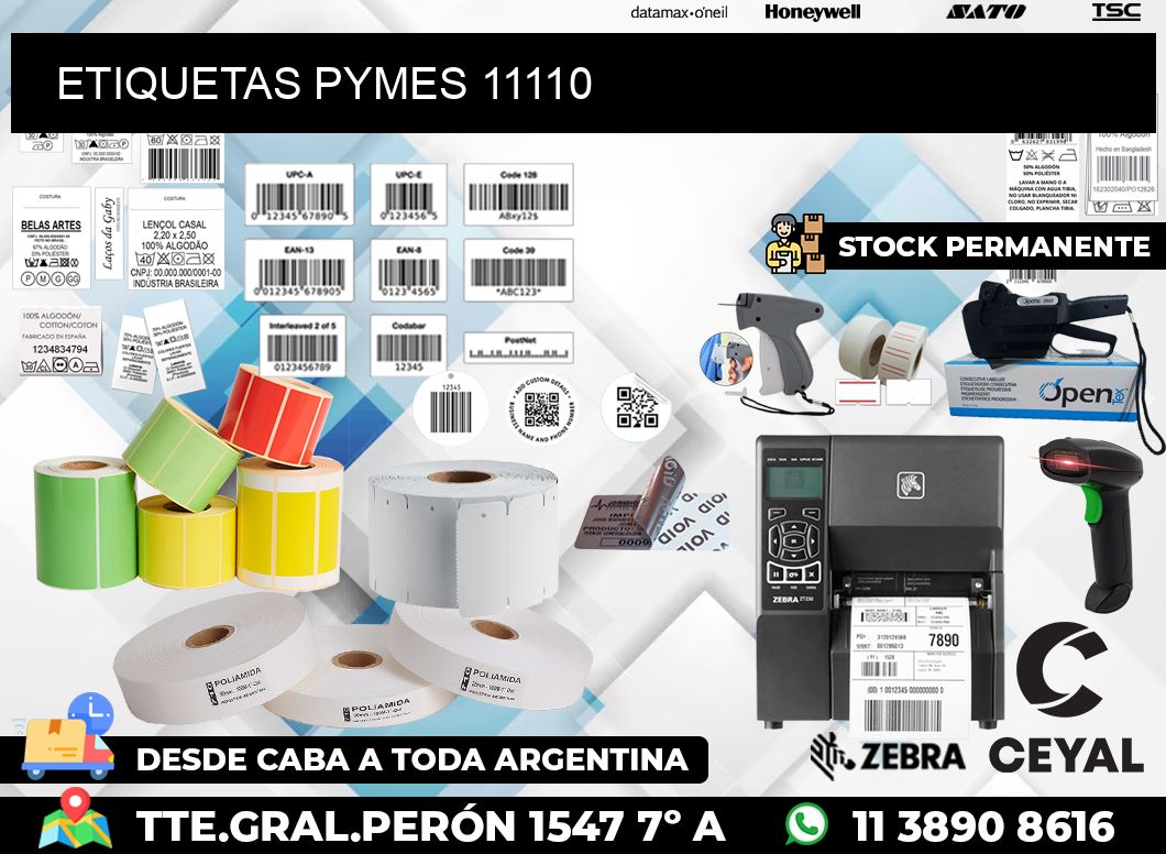 ETIQUETAS PYMES 11110