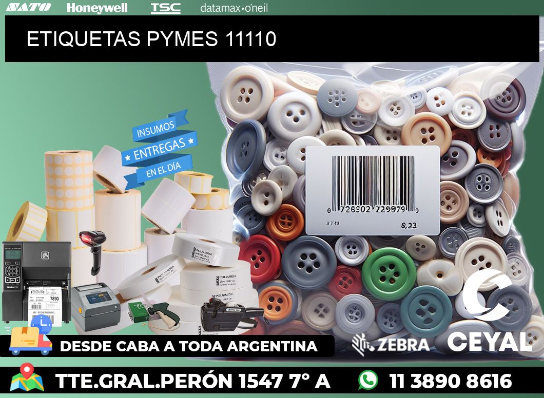 ETIQUETAS PYMES 11110