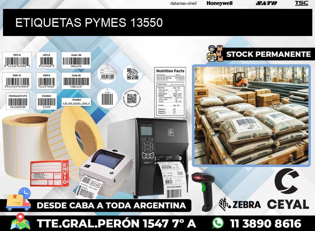 ETIQUETAS PYMES 13550