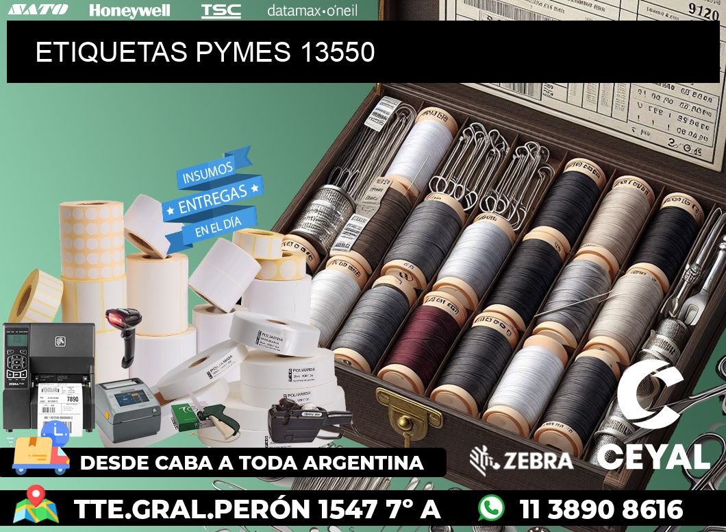 ETIQUETAS PYMES 13550