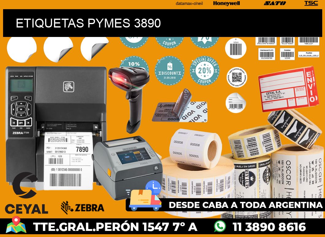 ETIQUETAS PYMES 3890