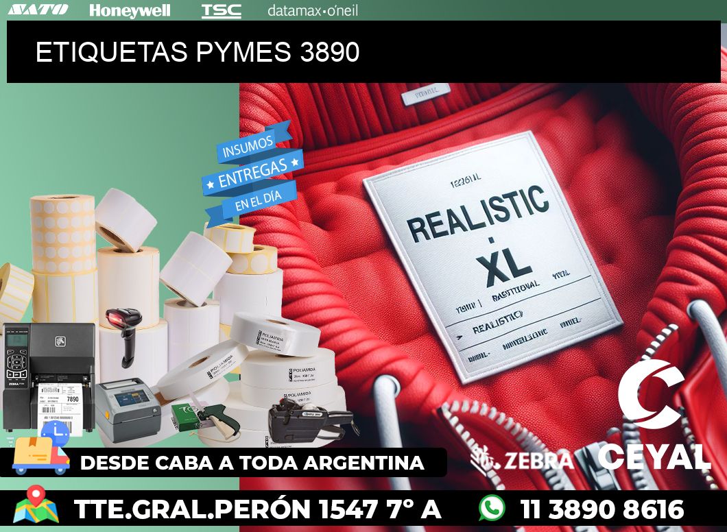 ETIQUETAS PYMES 3890