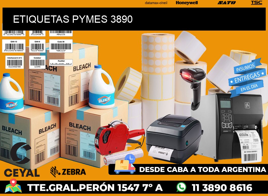 ETIQUETAS PYMES 3890