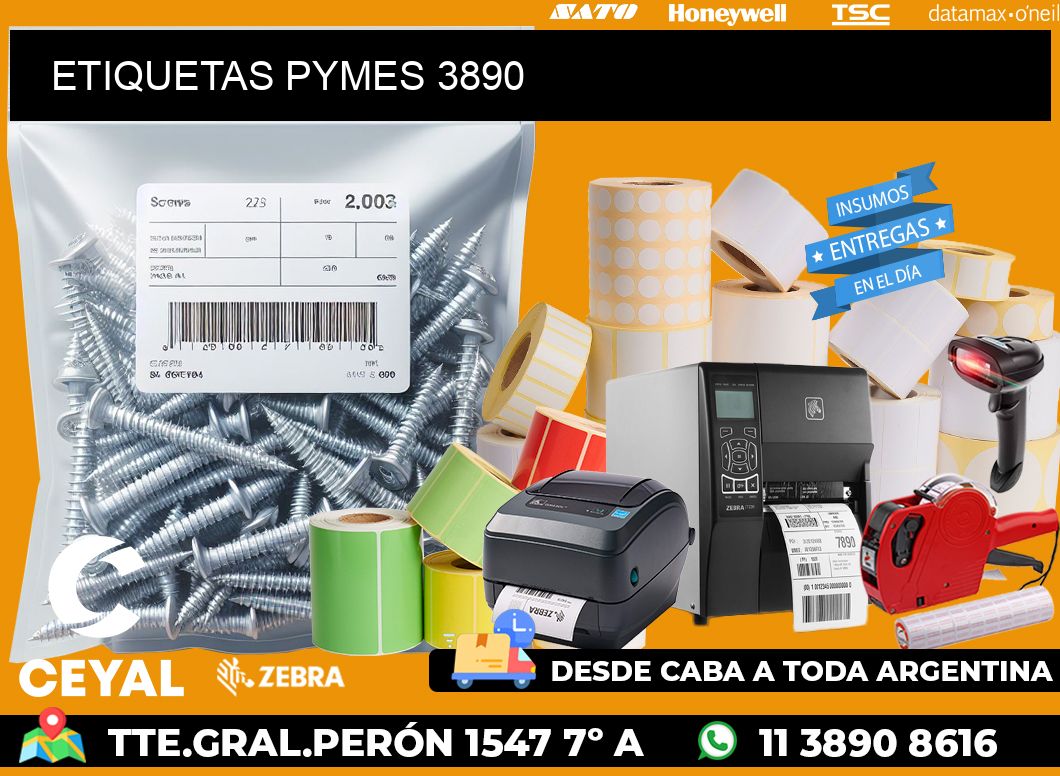 ETIQUETAS PYMES 3890