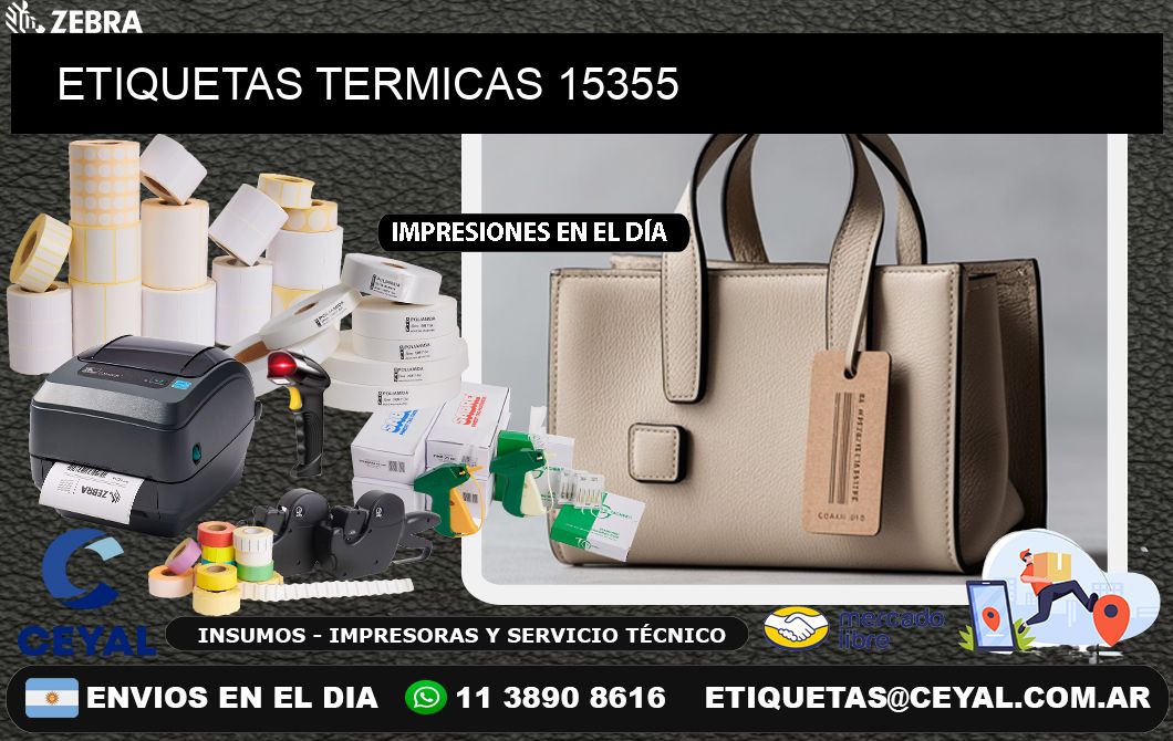ETIQUETAS TERMICAS 15355