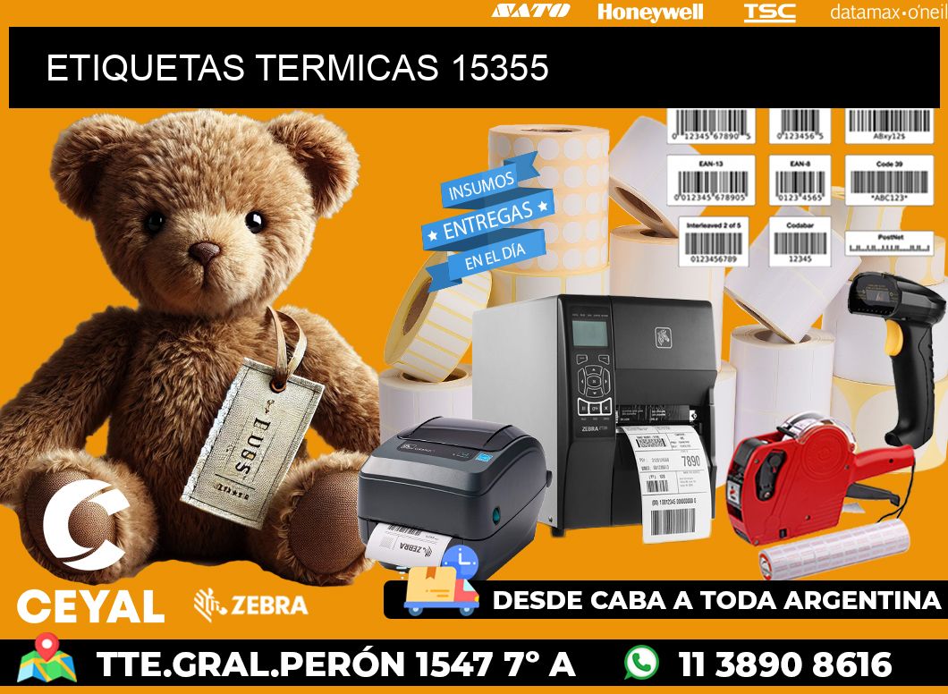 ETIQUETAS TERMICAS 15355