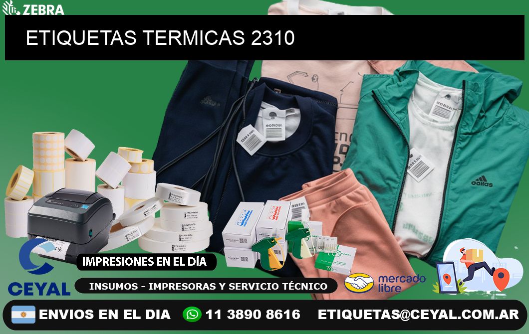 ETIQUETAS TERMICAS 2310