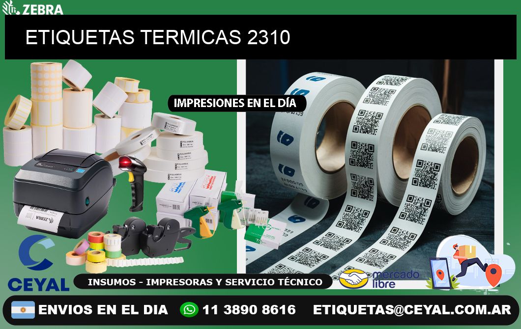 ETIQUETAS TERMICAS 2310