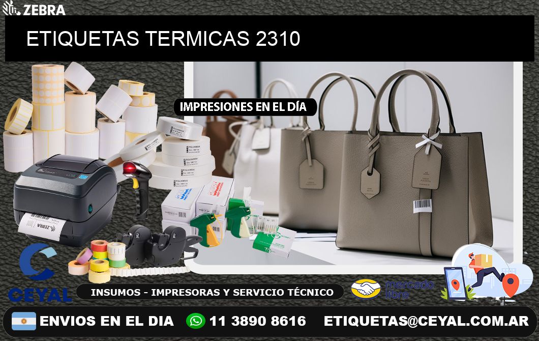 ETIQUETAS TERMICAS 2310