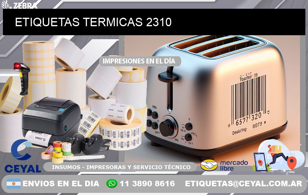 ETIQUETAS TERMICAS 2310